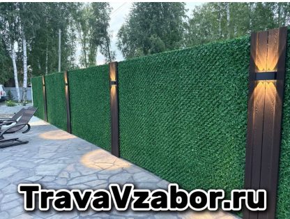Травяной забор (зеленый забор) — изображение 3